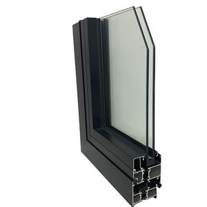 Porte à battants de haute qualité en aluminium à pont thermique fabriquée au Vietnam Prix d'usine Doubles verres à faible émissivité - Product Image 1