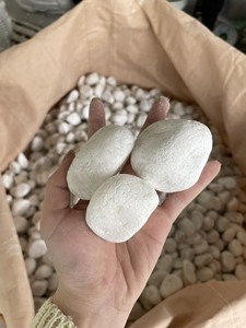 Prix direct d'usine pierre de galets neige blanche paysage pierre d'oeuf - Product Image 4