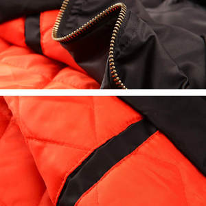 Chaqueta Bomber Hecha a Medida, Chaqueta Bomber al Mejor Precio, Chaqueta Bomber de Nailon y Poliéster, Chaqueta de Invierno en Venta en Línea - Product Image 4