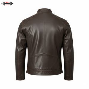 Veste en cuir pour femme de haute qualité avec logo personnalisé, nouvelle collection 2025, taille plus, rayée, respirante, chaude pour l'hiver, décontractée, col rabattu - Product Image 2
