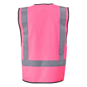 High Quality Hi Vis Safety Vest Comfortable Breathable with Customizable Logo Manufactured with Good <b>Material</b> at Low Prices - Product Image 3
