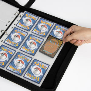 Classeur de cartes à collectionner personnalisé pour Baseball Football Sport Pokemoned Yugioh Tcg Classeur 9 Albums de poche pour collectionneurs de cartes Portefeuille - Product Image 4