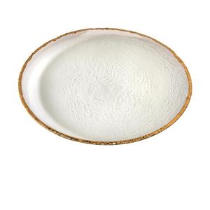 Assiette de service arrondie décorative en bois de mangue Assiette de service artisanale pour serveur de nourriture - Product Image 5