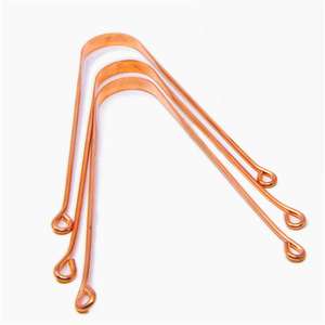 Limpiador de lengua ergonómico de cobre puro 100%, duradero y fácil de limpiar para un uso cómodo y duradero - Product Image 1