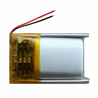 Baterai Lithium Polimer 501015 2 Kabel 50mAh 3.7V Baterai Isi Ulang untuk Earbuds TWS Earphone Speaker