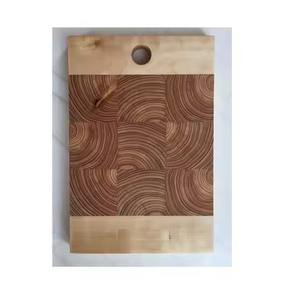 Tabla de Cortar de Madera con Acabado Vintage y Asas para Cortar Verduras, Frutas y Queso - Product Image 6