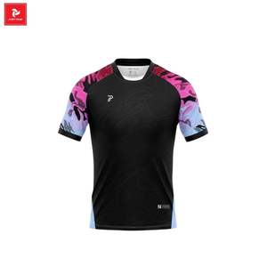 Nouveau design maillot de badminton de luxe de haute qualité chemise de sport de fitness personnalisée adultes séchage rapide actif extensible unisexe 100% - Product Image 4