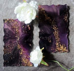 OPTIMIIZING Handmade Resin Epoxy Serving <b>Tray</b> One-of-a-Kind Kitchen Essentials for Home Restaurant Hotel Decorative Serving - Product Image 6