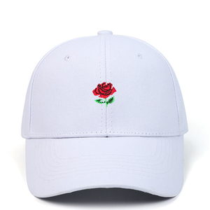 Chapeau queue de cheval rose 6 panneaux Casquette de baseball pour femmes Casquette en coton avec logo brodé personnalisé - Product Image 6