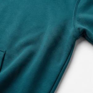 Sweat-shirt à capuche surdimensionné en coton molletonné, personnalisé, imprimé, brodé, uni, respectueux de l'environnement, avec logo, pour commandes promotionnelles - Product Image 5