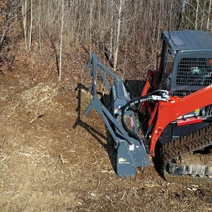 Chargeuse compacte Kubota avec broyeur, chargeur frontal et chargeur de tracteur, moteur diesel, pompe hydraulique - Haute capacité de charge - Product Image 5