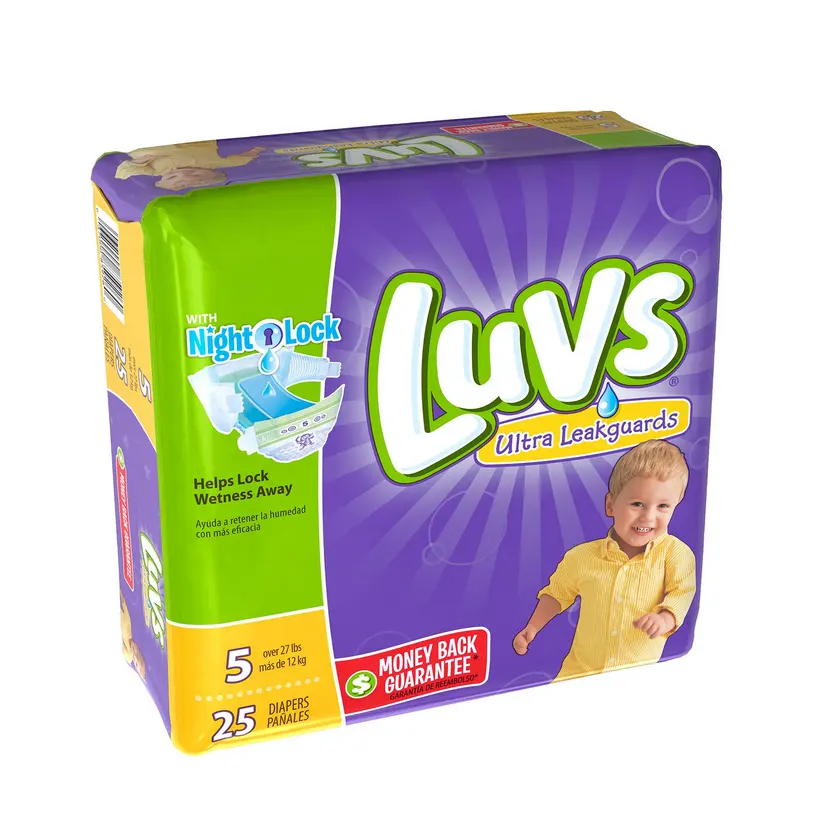 Best Luvs Triple Leakguards Baby Diapers Size 4 Disposable - Luvs Ultra Leakguards Diapers with Night Lock