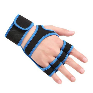 Custom Non Slip Half Finger Weightlifting Gloves Neoprene Gym Palm Support Training Gloves for Men Women - Product Image 4