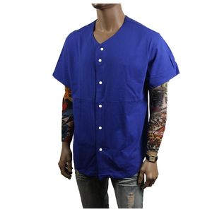 Nueva camiseta de béisbol al por mayor para hombre, camiseta personalizada con botones, ropa de calle, uniformes, camisa informal - Product Image 4