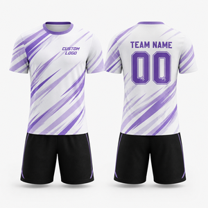 Conjunto de Camiseta de Fútbol con Estampado Digital para Hombre, Secado Rápido, Poliéster, con Bolsillos Laterales Dobles, Tallas 3XS-4XL - Product Image 2