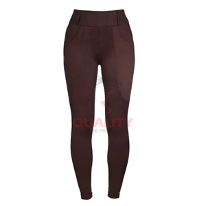 Culotte d'équitation légère pour femmes, coupe ajustée, respirante, élégante et confortable, pantalon équestre durable pour culotte d'équitation - Product Image 1