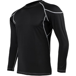 Respirant Men Rash Guards BJJ Rash Guard pour hommes Offre Spéciale produits sans logo à des prix abordables - Product Image 5