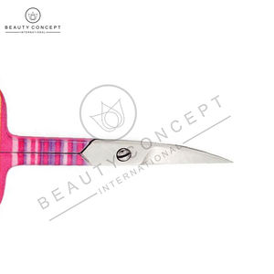 Ciseaux à cuticules pour manucure et pédicure à motif floral, pointe droite, en acier inoxydable, outil de beauté - Product Image 6