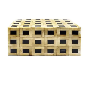 Luxury MOP Bone Inlay <b>White</b> Magnetic Closure Customizable Size Jewellery <b>Box</b> Home Hotel Decorative Table Accessories for - Product Image 1