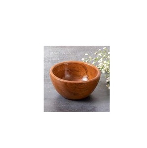 Minicuenco grande de madera, hecho a mano, tamaño personalizado, precio barato, artesanal natural - Product Image 1