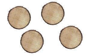 Tranches de Bois Naturel pour la Décoration Intérieure et la Protection des Tables, Fabriquées avec un Ensemble de Sous-Verres en Bois, Fournisseur en Gros d'Usine - Product Image 4
