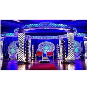 คริสตัลแวววาวงานแต่งรูปแมนเด็ปคริสตัลดีไซน์ล่าสุด - Product Image 1