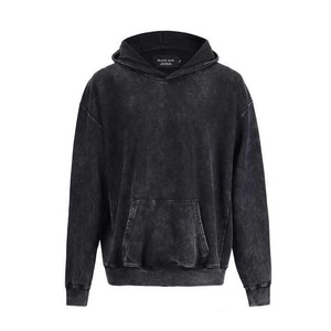 Sweats à capuche surdimensionnés pour hommes Basics Sweat à capuche Pullover Acid WASHED Hoodies pour hommes Streetwear Cheep Price 100% Cotton for Men's - Product Image 1