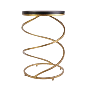 Mobilier personnalisé de fournisseur de fabricant de table d'extrémité de finition d'or pour le pays de décor à la maison de salon de ferme - Product Image 5