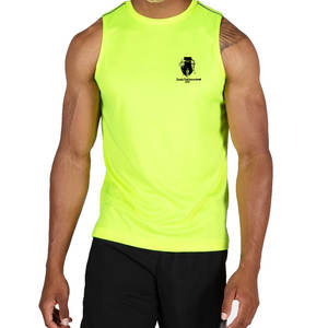 Débardeur de compression pour homme sur mesure - 100% coton, vêtements de sport décontractés, respirant et écologique - Product Image 1