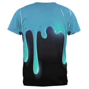 เสื้อยืดสำหรับผู้ชายผ้าถักสำหรับออกกำลังกายผ้าฝ้าย & เส้นใยไม้ไผ่พิมพ์ซับลิเมชัน - Product Image 3