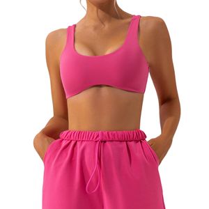 Sujetador Deportivo Sin Costuras de Alta Calidad, Diseño Simple, Gran Soporte, Patrón Sólido, Corte Automatizado, Secado Rápido, Transpirable - Product Image 6