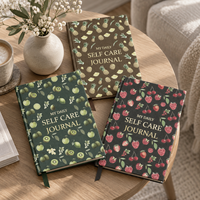 Journal de bien-être LABON Original avec impression de fruits, carnet de réflexion guidée à couverture rigide, trois designs de couverture, en stock
