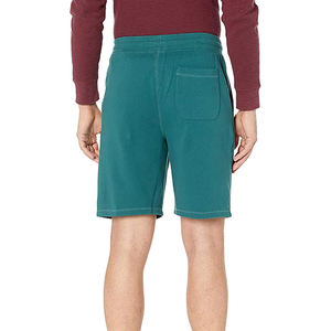 Shorts de jogging personnalisés pour hommes, motif uni, tissu peigné doux, taille élastique, séchage rapide, respirant, vêtements de fitness très demandés - Product Image 6