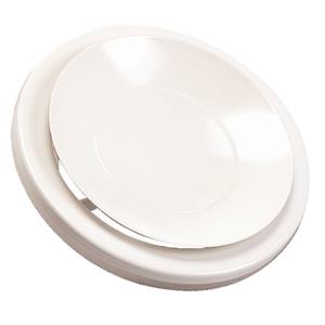 3JW 2308519003 VIM NEEI 100 RAL9003 Piezas de ventilador de ventilación de insuflación de metal ajustable - Product Image 1