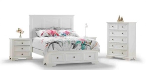 Los juegos de muebles de dormitorio de madera modernos de alta calidad incluyen gabinetes y aparadores OEM ODM al por mayor para villas, hoteles y apartamentos - Product Image 6