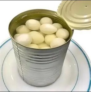 Œufs de caille sous vide en conserve métallique, stérilisés, pelés, longue durée de conservation, produit de transformation alimentaire - Product Image 5