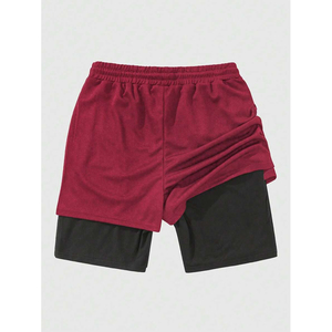 Pantalones cortos con cordón transpirables con estampado gótico para hombre - Product Image 6