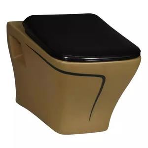 Bidé de inodoro sin tanque para colgar en la pared de estilo moderno, proveedor de artículos sanitarios de cerámica de China, inodoro con inodoro para juego de baño - Product Image 1