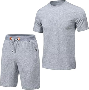 Pantalones Cortos Deportivos Casuales de Verano para Hombre MLY, Transpirables, de Algodón, Compresión, para Gimnasio, Entrenamiento, 2 en 1 - Product Image 1