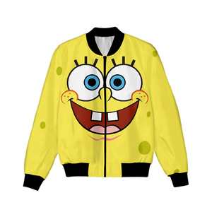 แจ็คเก็ตวาร์ซิตี้แบบมีซับในขนแกะสำหรับผู้ชาย ป้องกันลม รุ่นปี 2026 แบบสั่งทำขายส่ง ลายปะติดแบบซับลิเมชั่น - Product Image 2