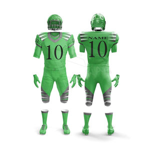 Maillots et ensembles d'uniformes de football américain de haute qualité, personnalisables, respirants, à séchage rapide, 100% polyester, vêtements de sport - Product Image 1
