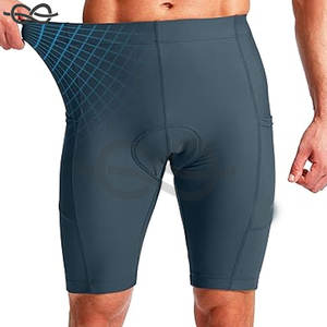 Premium ODM OEM Impresión personalizada Los mejores pantalones cortos para ciclismo y motociclista Pantalones cortos de montar de alto rendimiento Bolsillos Hombres Mujeres - Product Image 3