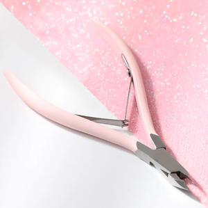 Coupe-ongles professionnel en acier inoxydable coupe-ongles lame incurvée manucure ciseaux outil de coupe pour cuticules pinces ongles - Product Image 1