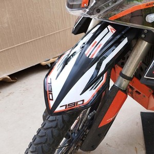 KTM 790 Adventure R 2019-20 Ensemble d'autocollants et d'emblèmes de protection de garde-boue - Product Image 1