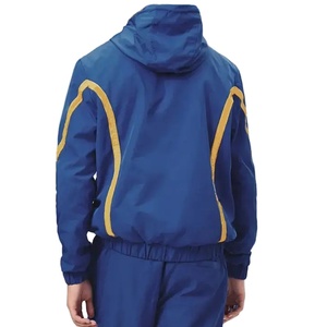High Quality Streetwear Quick Dry Full Zipper Polyester <b>Shell</b> <b>Men</b> Custom Windbreaker Nylon Tracksuit 2026 - Product Image 4