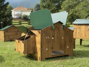 Fabriqué en Italie, haute qualité, stratifié HPL, résistant aux intempéries, super grand poulailler extérieur - Product Image 4