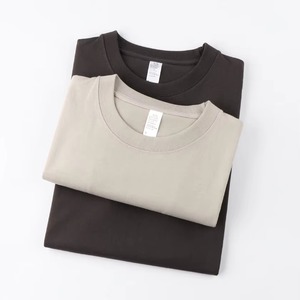 เสื้อยืดผู้ชายทรงปกติ ผ้าฝ้าย 100% สำหรับฤดูร้อน ลายทอแบบทางการ  รับสั่งทำลายพิมพ์ตามต้องการ - Product Image 4