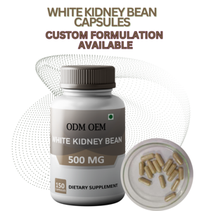 แคปซูลสมุนไพรถั่วขาว500มก. ออร์แกนิกผลิตฉลากส่วนตัว - Product Image 2