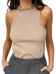 Best Material Athletic <b>Tank</b> <b>Tops</b> New Arrival Hot Sale Women's <b>White</b> Sleeveless Sequined <b>Tank</b> <b>Top</b> Breathable Summer Casual - Product Image 2