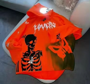 Sudaderas con Capucha de Alta Calidad, Transpirables y Ecológicas, 100% Algodón, con Logotipo Personalizado de Moda Hip Hop, Hechas en Pakistán - Product Image 5